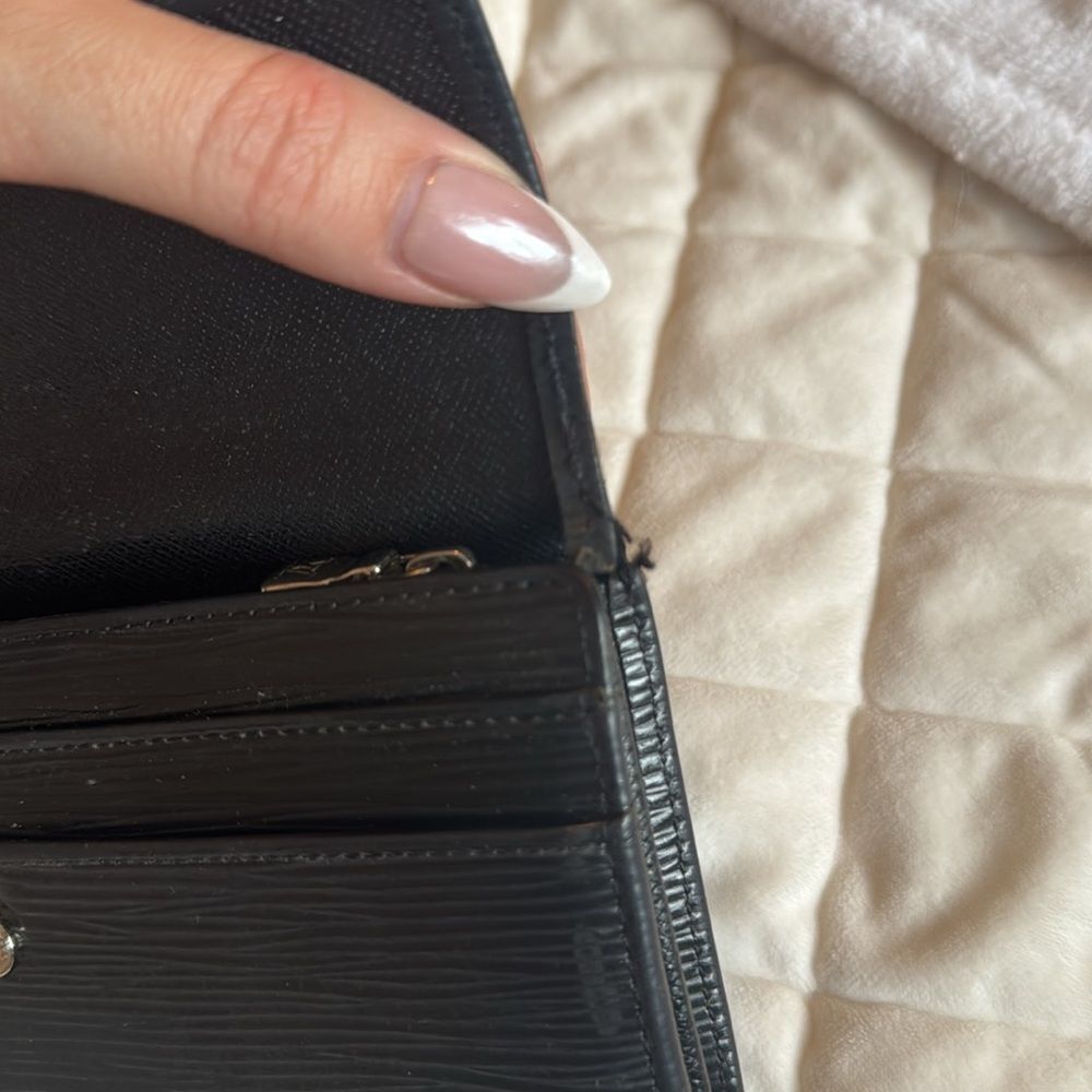 Louis Vuitton Black Epi Leather Long Wallet - Picture 10 of 10